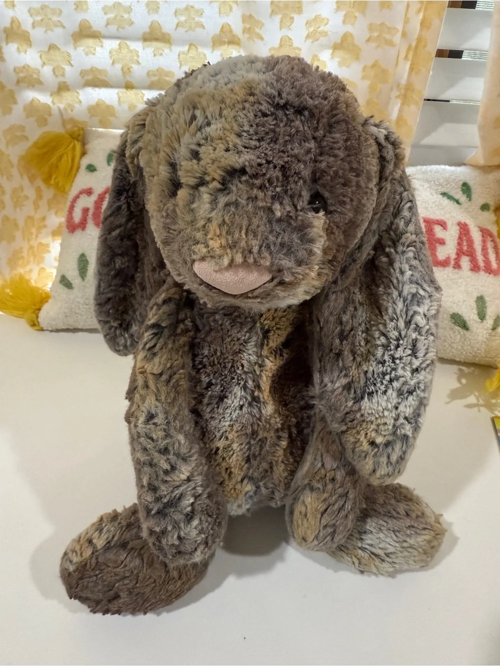 jellycat preloved large bashful woodland bunny